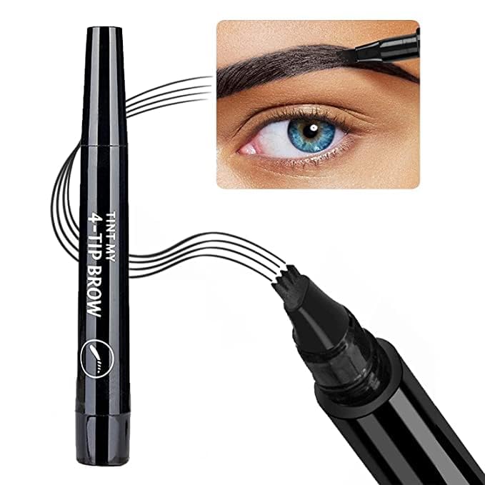 3D Waterproof Microblading Eyebrow Pen | Combo Offer - Black + Brown