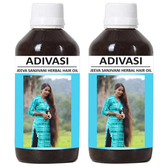 ORIGINAL™ 🌿ADIVASI HERBAL HAIR OIL💥Buy 1 Get 1 Free💥@50% Off Today Only🤩 989128 Reviews