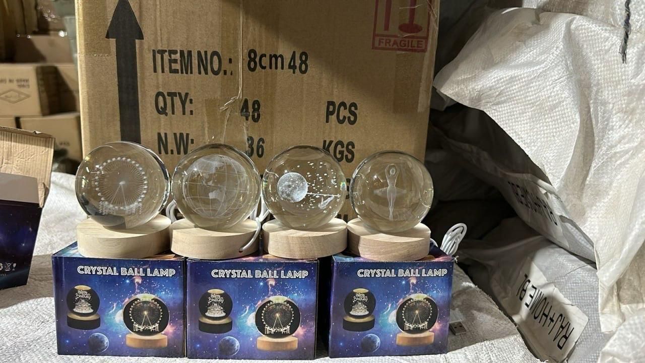 3D Crystal Ball Lamp