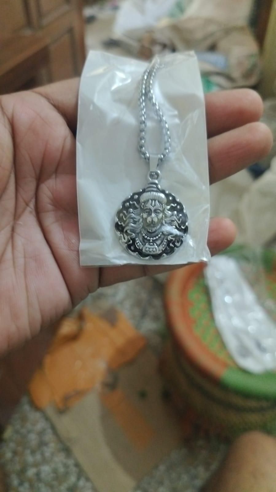 Hanuman Ji Pendant + Chain Set 🚩Best Offer Today !