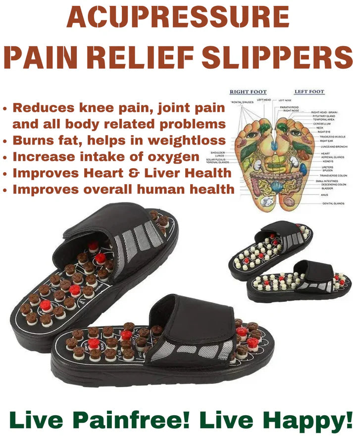 Acupressure Foot Massage Slippers